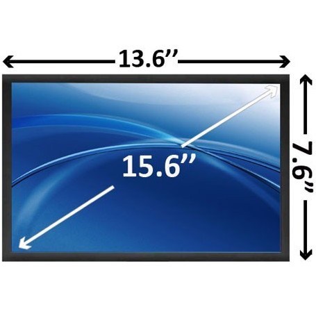 Dalle écran 15,6 pouces HD (1366x768) 350mm mate neuve pour HP 15S