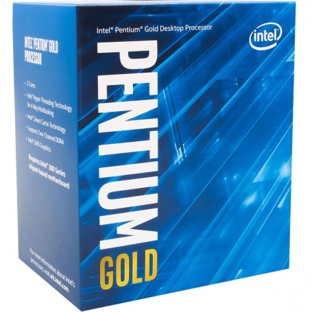 Desktop - Intel G5400 Gold 3.7Ghz Max 4Mo cache - Video HD Graphics 610 - Vt-d - Socket 1151 - 51 Watts