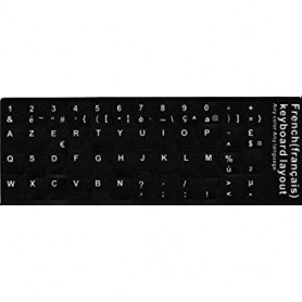 Clavier AZERTY Français en Stickers