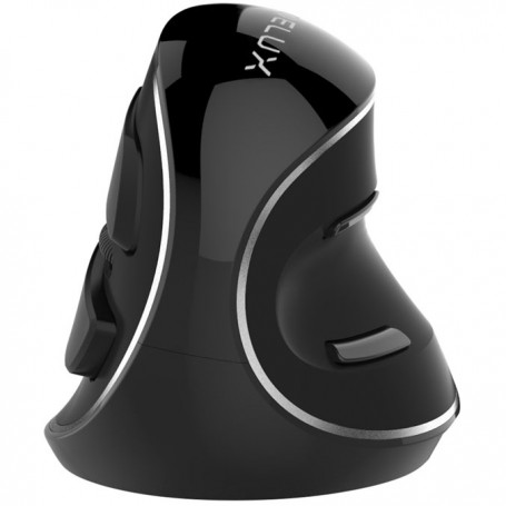 Souris Ergonomique DELUX sans fil droitier Noir