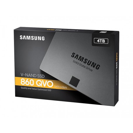 Disque dur ultra rapide 4 TO QVO SAMSUNG SSD 2½ 7MM SATA 6Gb/s (mémoire  Flash)