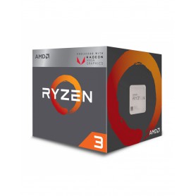 CPU Desktop - AMD RYZEN 3 - 3200 4 Cores - 6Mo cache - Video RADEON VEGA - Socket AM4 - 65 Watts
