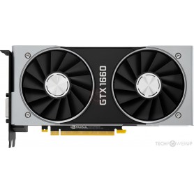 Carte Vidéo Nvidia Geforce GTX 1660 6Go  (450W recommandé)