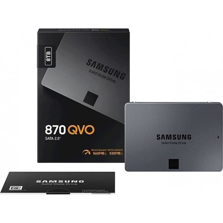 Disque dur ultra rapide 8 TO QVO SAMSUNG SSD 2½ 7MM SATA 6Gb/s