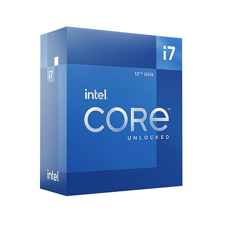 Desktop - Intel  i7 12700K 5Ghz Max - 12 Cores - 25Mo cache - UHD 770 - Vt-d - Socket new1700 - 65W