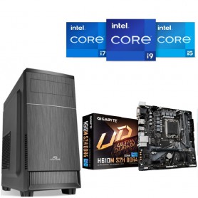 iNote BLACK DANDY - H610M (DDR4 - LGA1700) - i3-12100 au i9-13900K - PC sur mesure