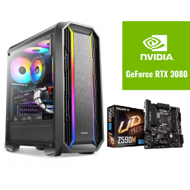 iNote Pack Complet Z590 i5-11400F 16go Nvme 500go RTX 3080