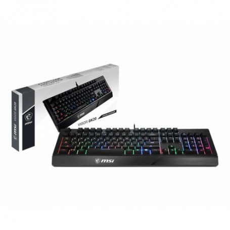 MSI Vigor GK20 FR Clavier Méca-membrane Noir