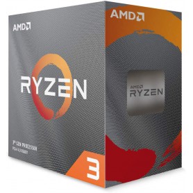 CPU Desktop - AMD RYZEN 3 - 3100 4 Cores - 16Mo cache - No Video - Socket AM4 - 65 Watts