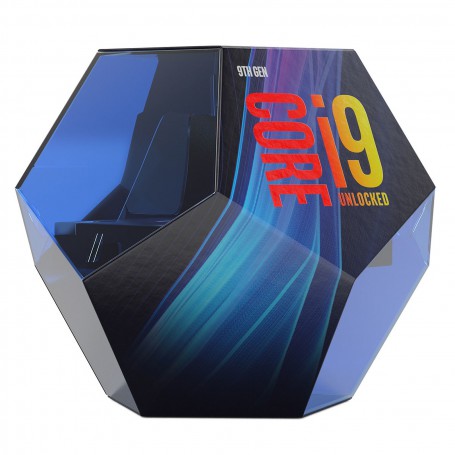 Desktop - Intel i9 9900K 5Ghz Max - 8x2 Cores - 16Mo cache - Video UHD Graphics 630 - Vt-d - Socket 1151 - 95 Watts