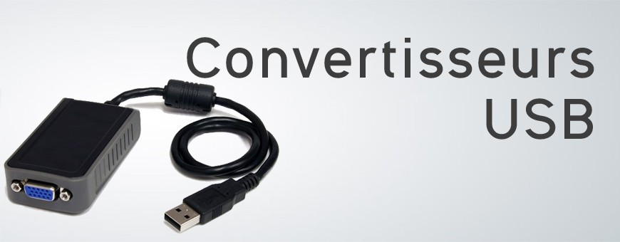 Convertisseurs USB